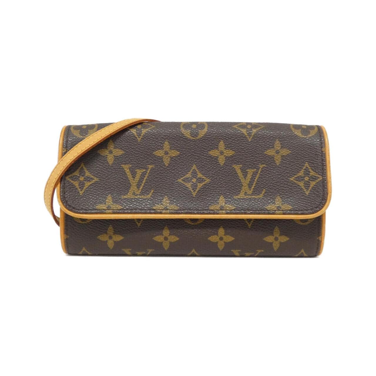 LOUIS VUITTON Monogram Pochette Twin PM M51854 单肩包