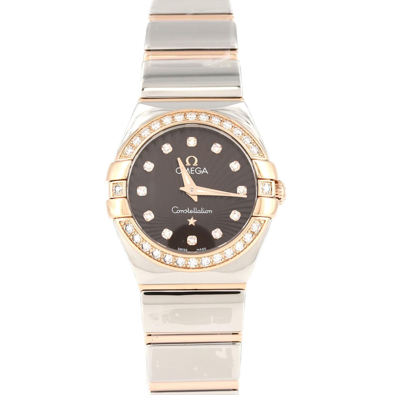 [BRAND NEW] Omega Constellation Polished RG Combi/D･12P 123.25.24.60.63.002 SSxPG Quartz