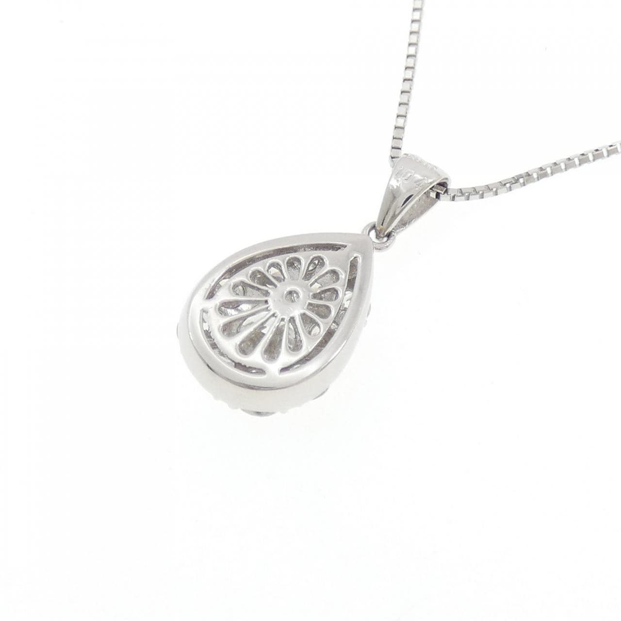 PT900/PT850 ダイヤモンド ネックレス 1.04CT