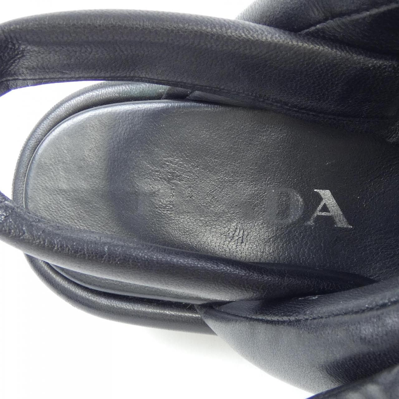 プラダ PRADA トライアングルロゴ 1XZ758 サンダル