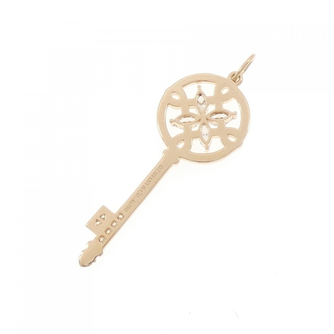 ティファニー ビクトリア ラウンド キー ペンダント