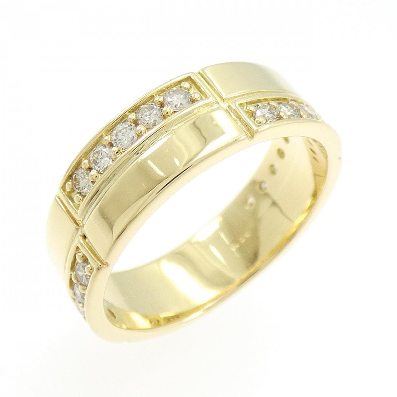 K18YG ダイヤモンド リング 0.50CT