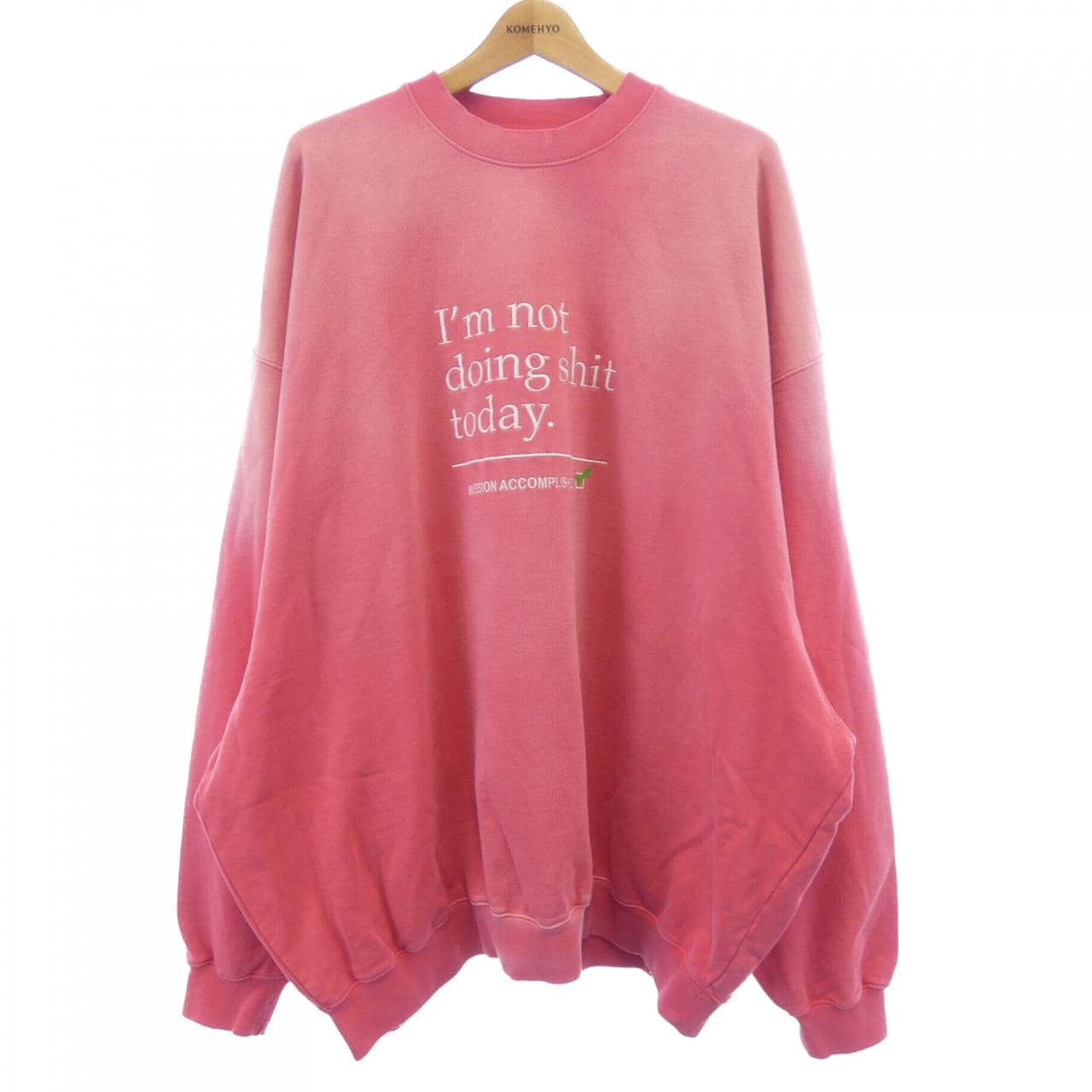 ヴェトモン VETEMENTS UE63CN160P スウェット