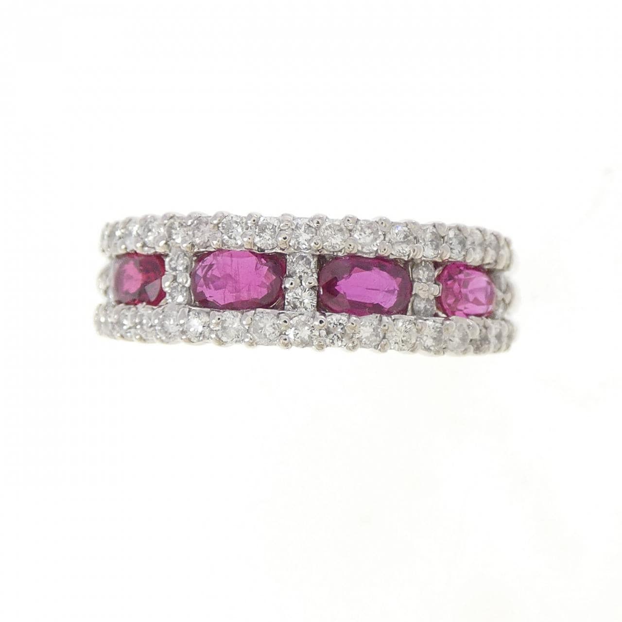 PT900 ルビー リング 0.80CT