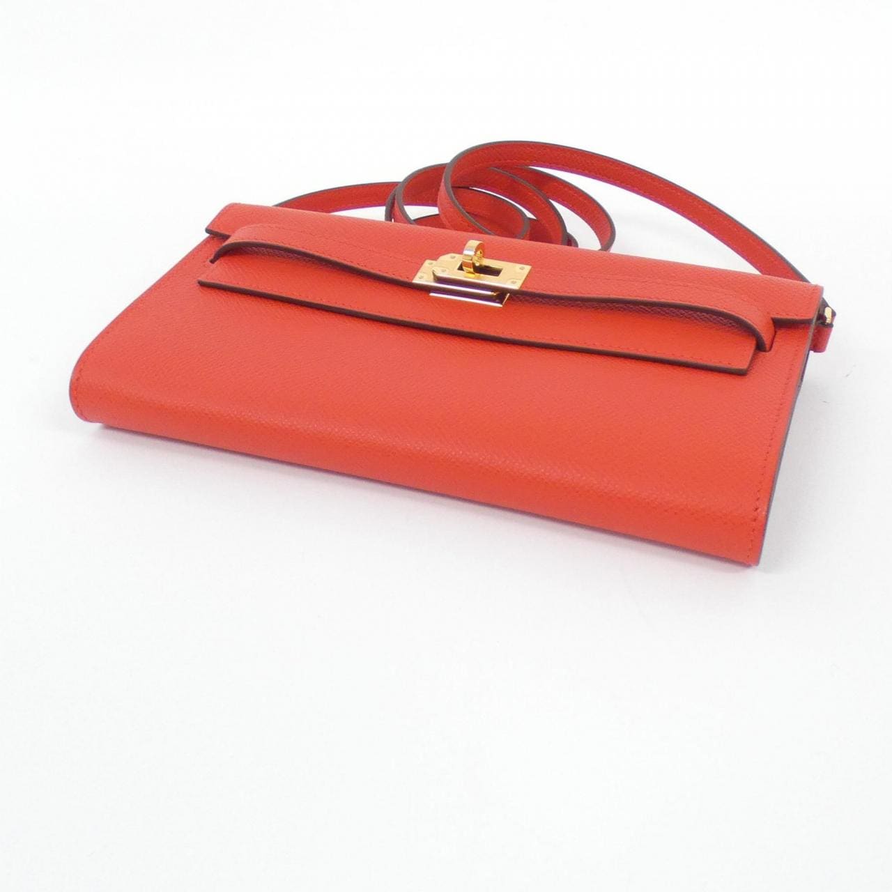 HERMES Kelly Classic To Go 080254CC Shoulder Wallet