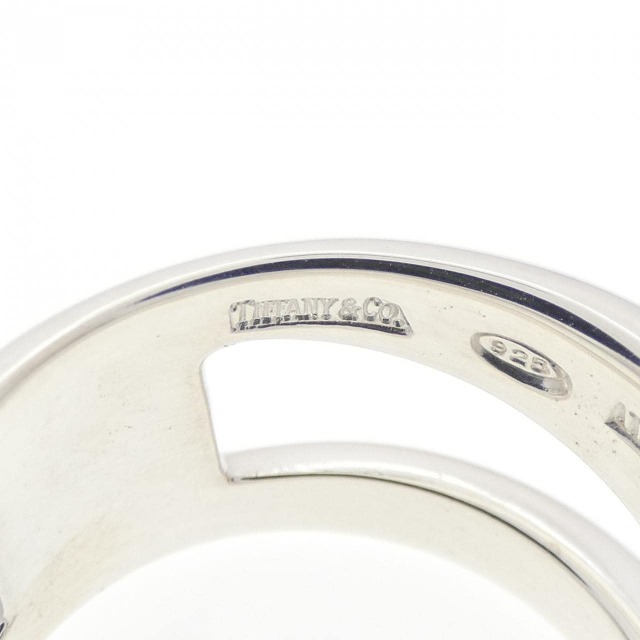 ティファニー オープンダイアグナル リング