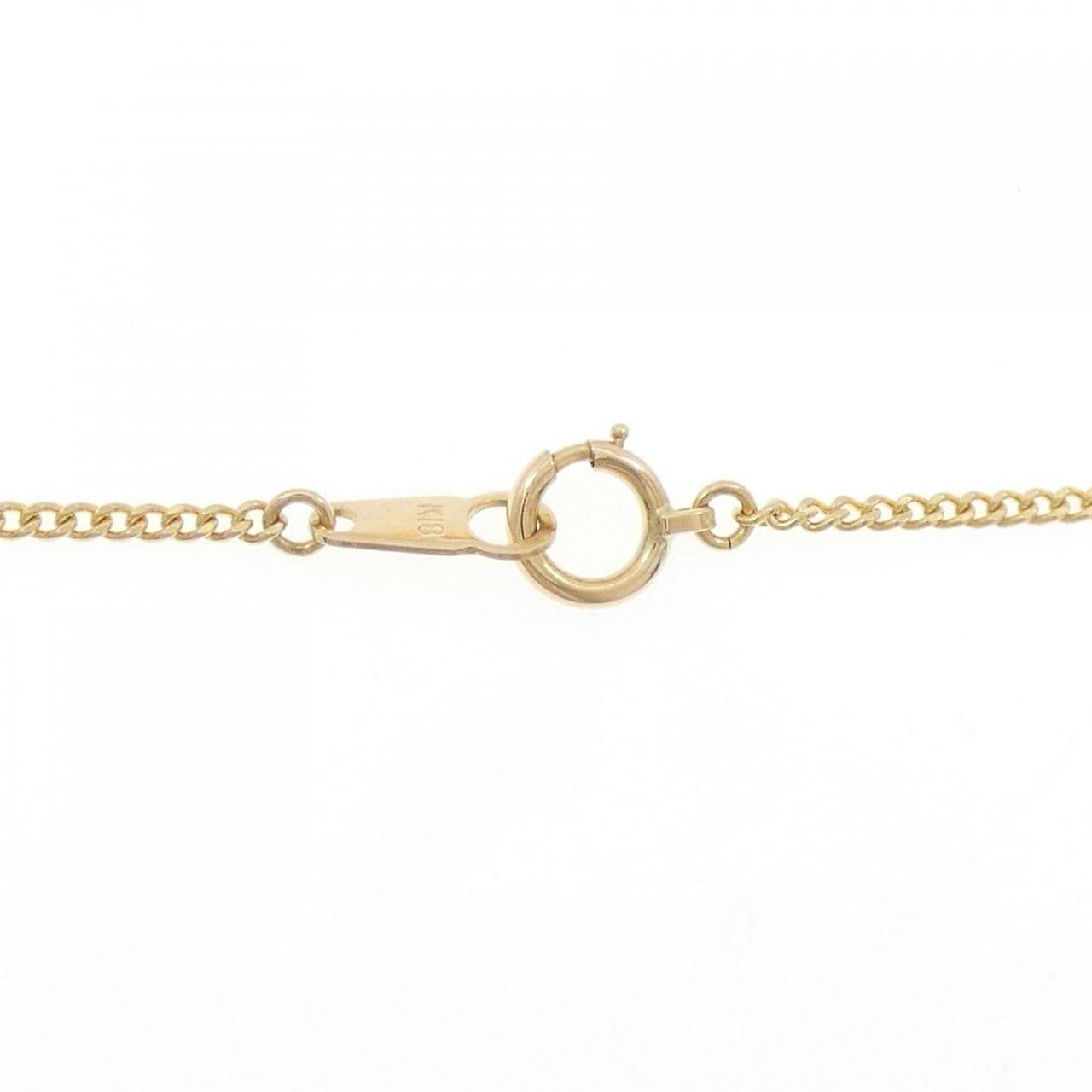 K18YG フラワー ダイヤモンド ネックレス 1.00CT