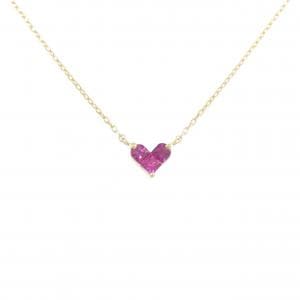 スタージュエリー ミステリアスハート ネックレス 0.15CT