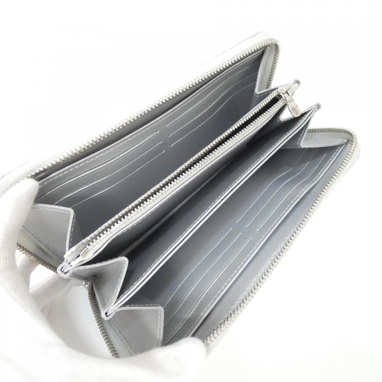 ルイヴィトン モノグラム ミロワール(LVスノー) ジッピー ウォレット M83543 財布