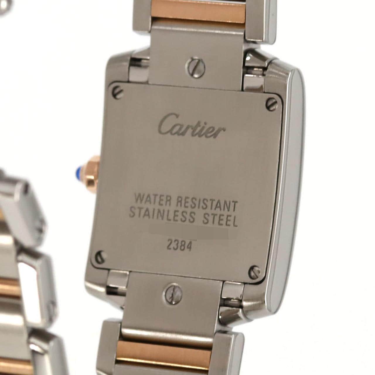 カルティエ タンクフランセーズSM PGコンビ W51027Q4 SSxPG クォーツ