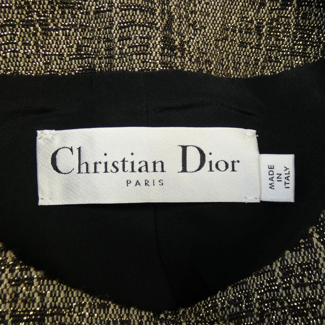 クリスチャンディオール CHRISTIAN DIOR CDボタン 421V54A5450 ノーカラージャケット