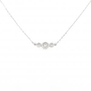 K10WG カラーストーン ネックレス