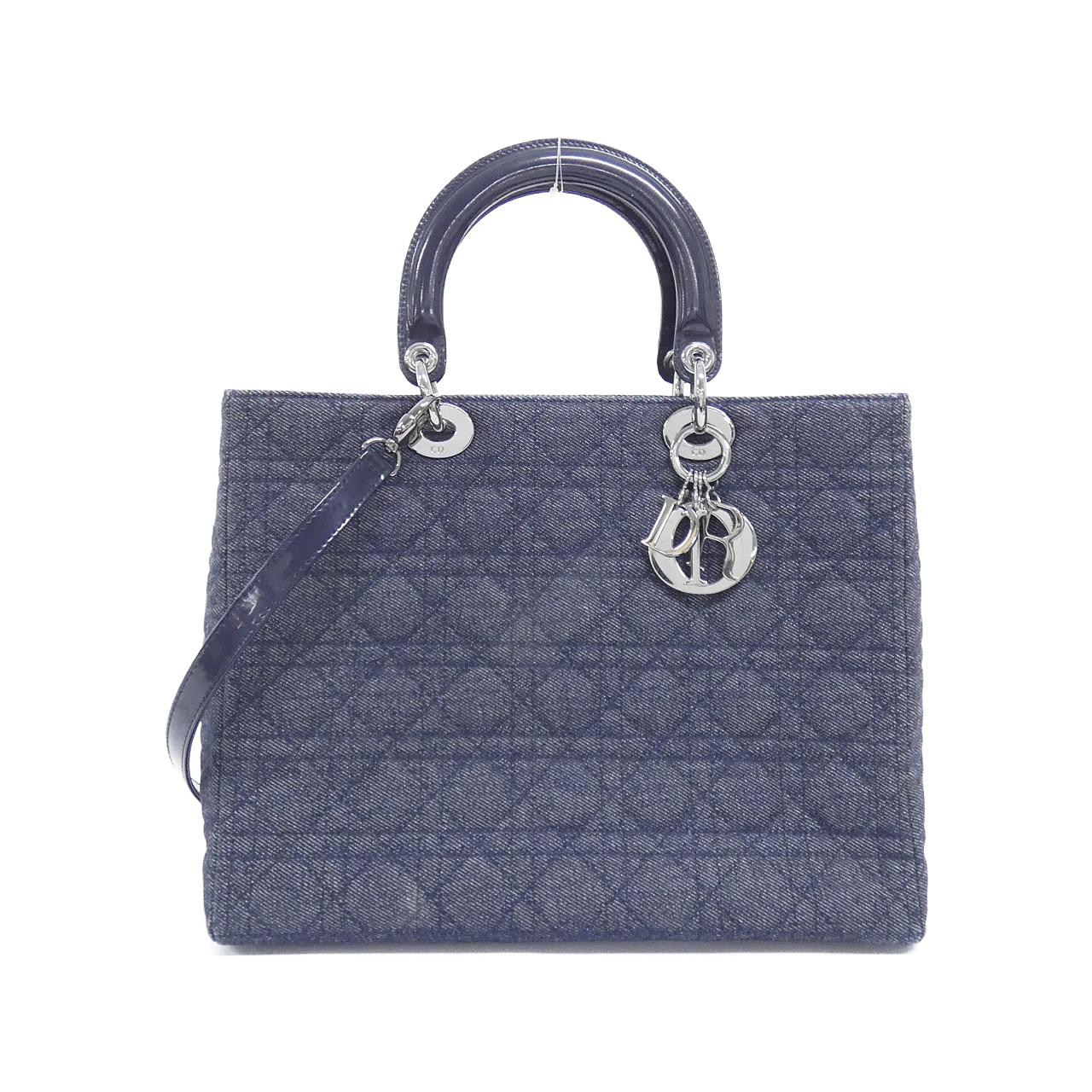 【ヴィンテージ】クリスチャンディオール レディ ディオール ラージ バッグ