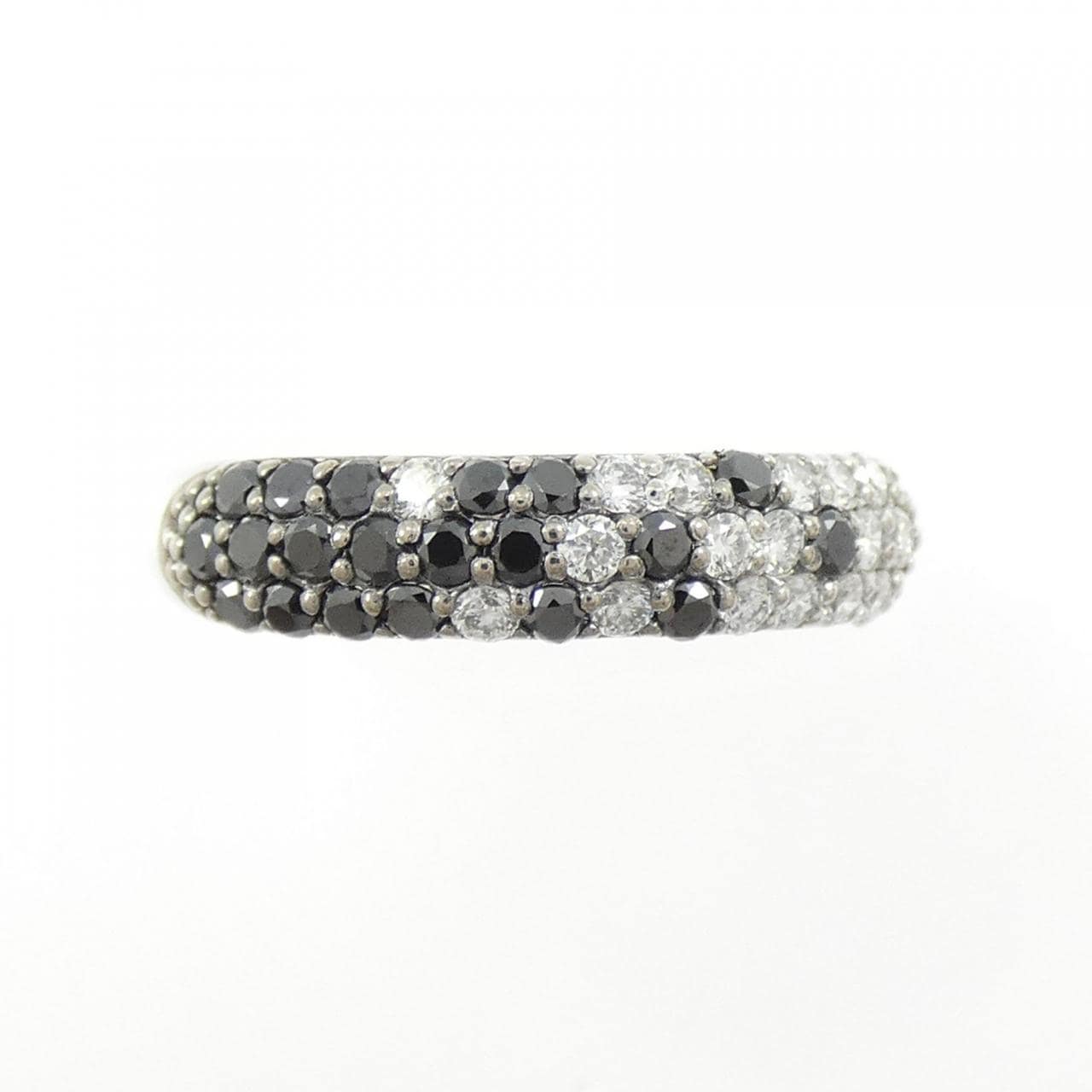 ポンテヴェキオ ビアンコ エ ネロ リング 0.28CT