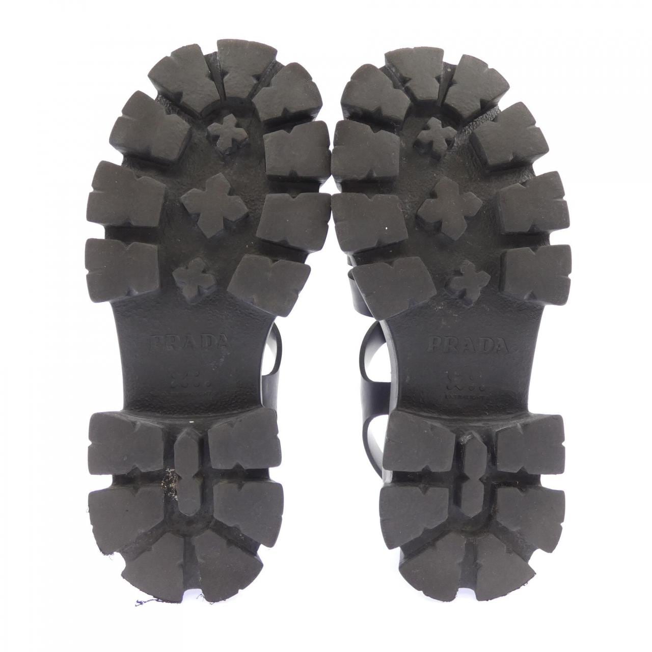 プラダ PRADA トライアングルロゴ モノリス 1X853M フォームラバー サンダル