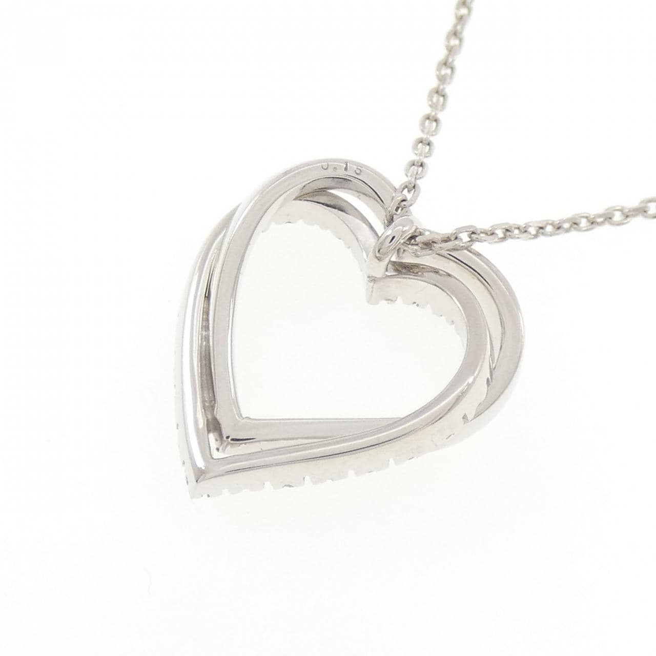 ヴァンドーム ダイヤモンド ネックレス 0.15CT
