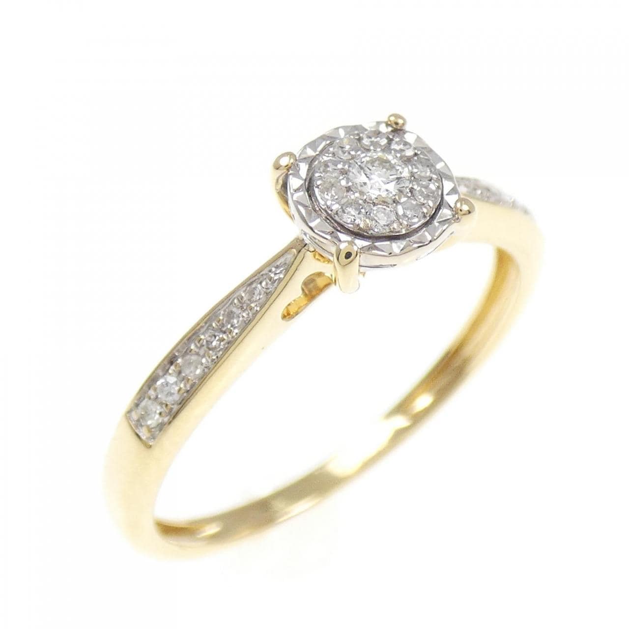 750YG/750WG钻石戒指 0.03CT