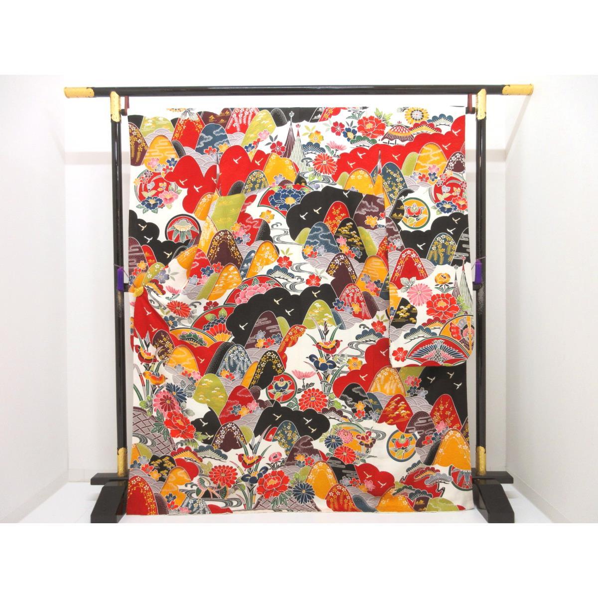 振袖　宮崎良次　京紅型