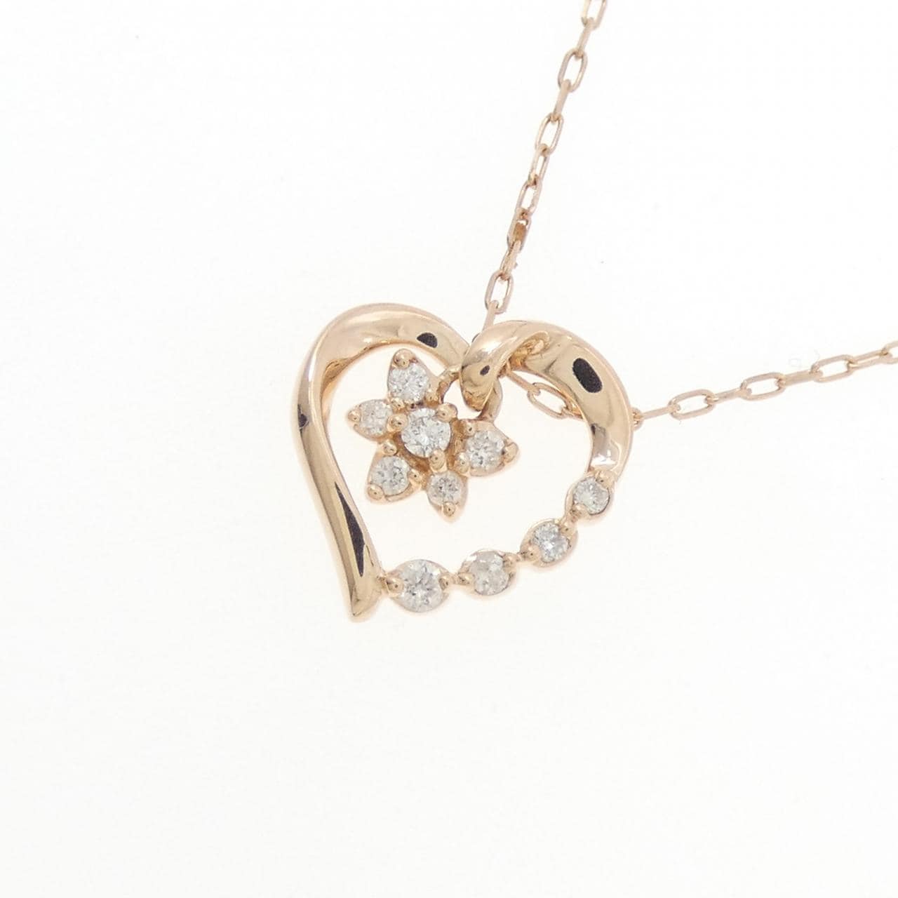 4゜C ダイヤモンド ネックレス