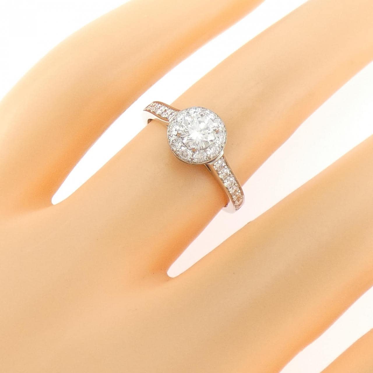 ヴァンクリーフ&アーペル イコーヌ リング 0.31CT D VVS2 3EXT