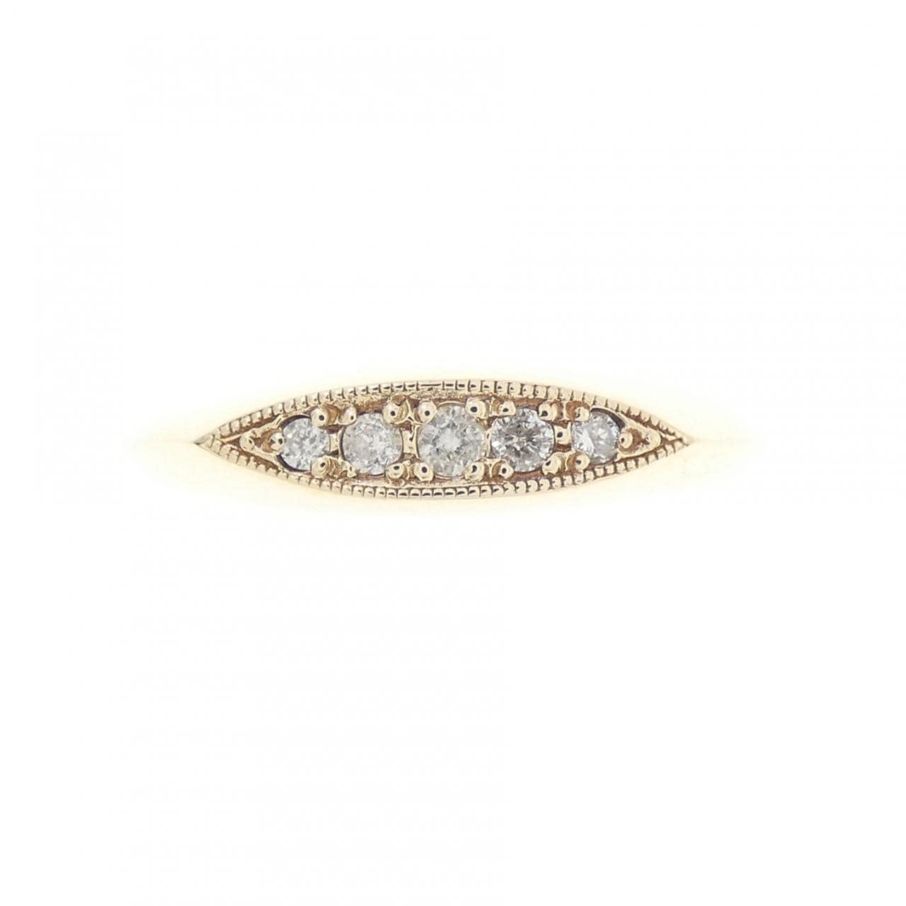 アガット ダイヤモンド リング 0.06CT
