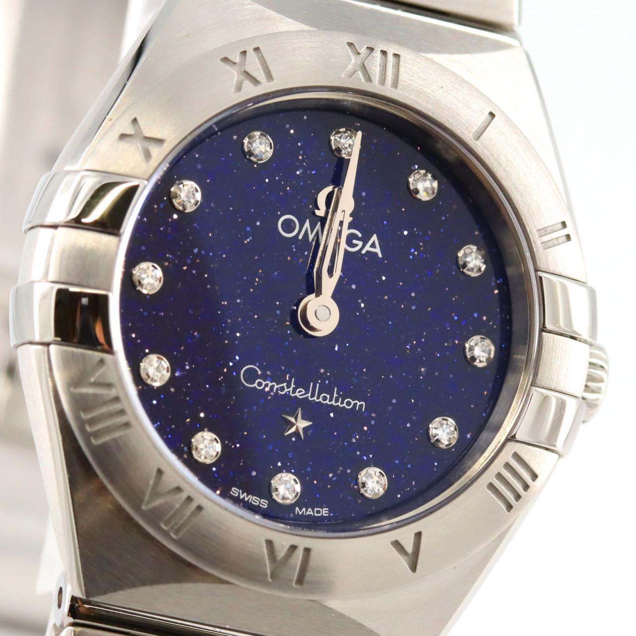 【新品】オメガ コンステレーション･12P 131.10.25.60.53.001 SS クォーツ