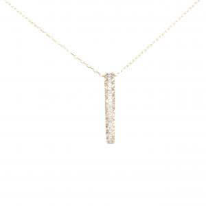 K18PG ダイヤモンド ネックレス 0.15CT
