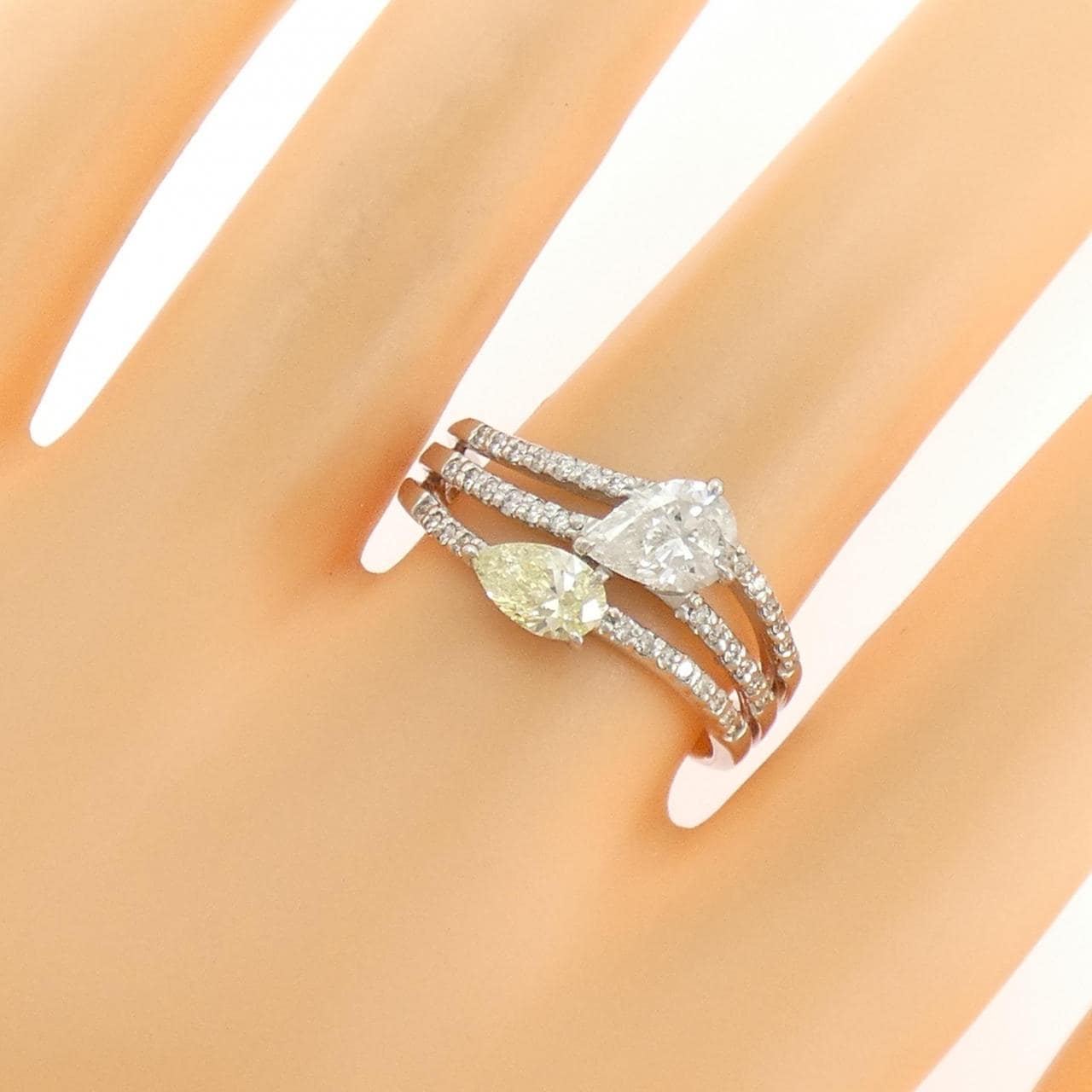 PT900 ダイヤモンド リング 1.144CT