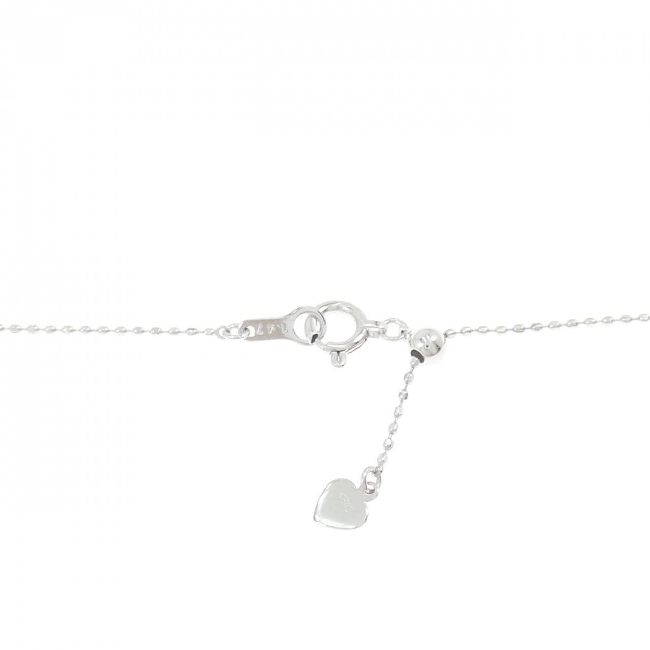 K18WG ダイヤモンド ネックレス 1.47CT