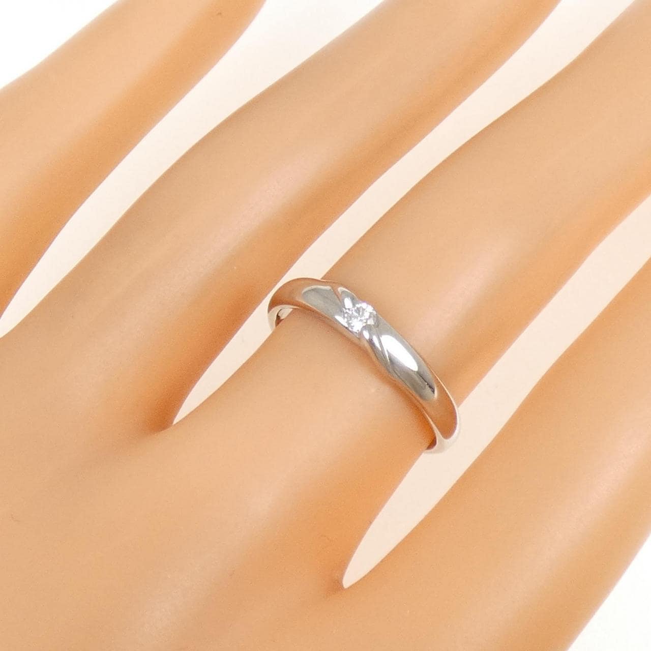 PT1000 ダイヤモンド リング 0.06CT