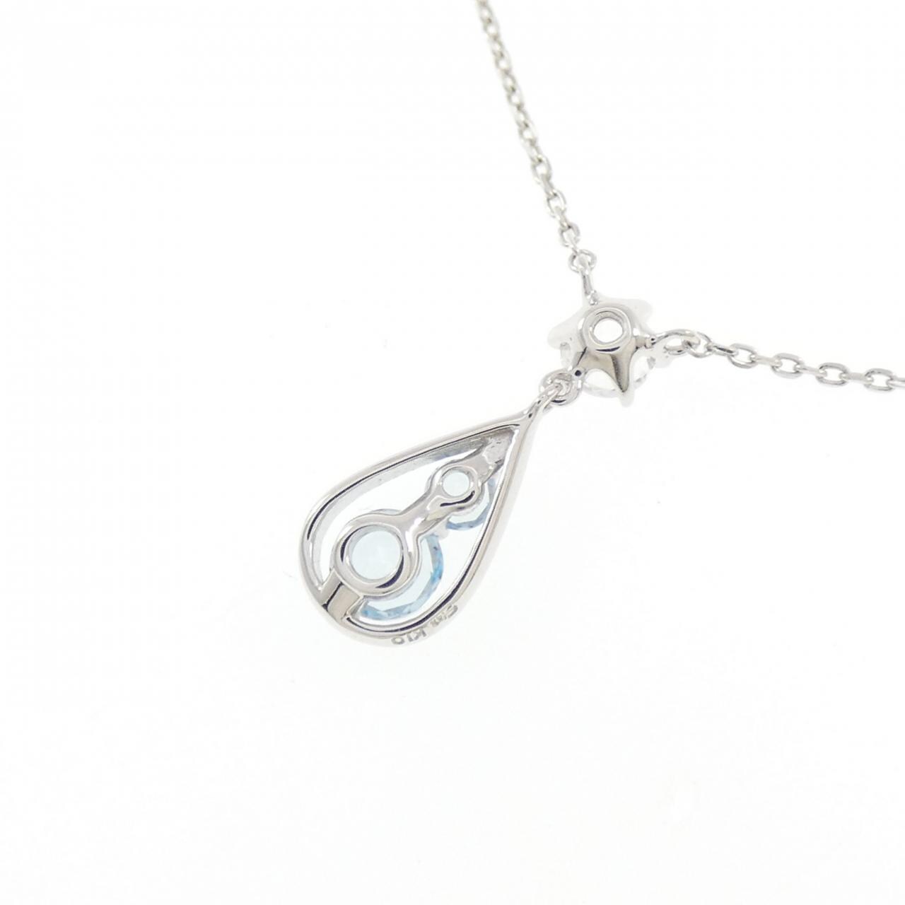 スタージュエリー ホワイトトパーズ ネックレス