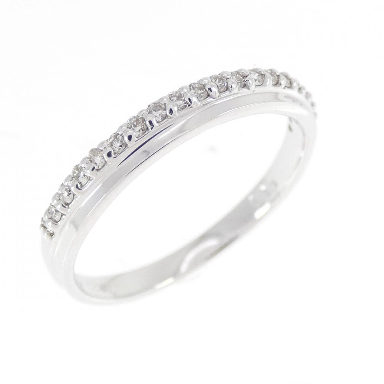 K18WG ダイヤモンド リング 0.13CT