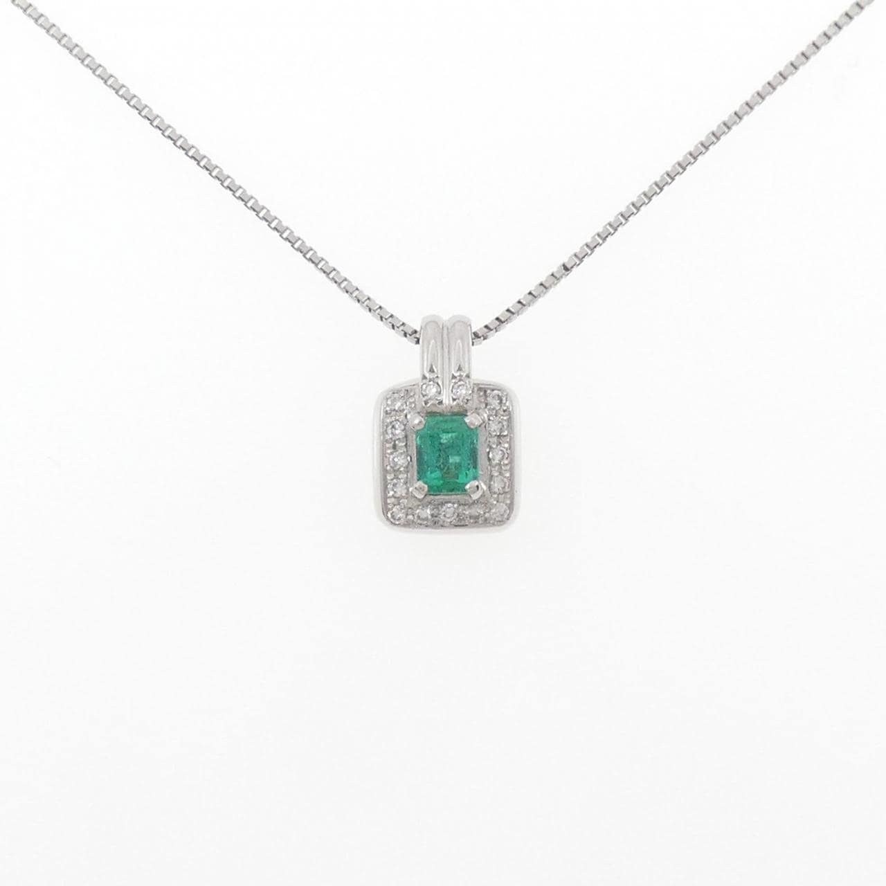 PT Emerald Necklace 0.63CT