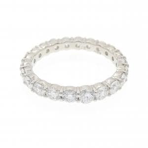 PT900 ダイヤモンド フルエタニティ リング 2.10CT