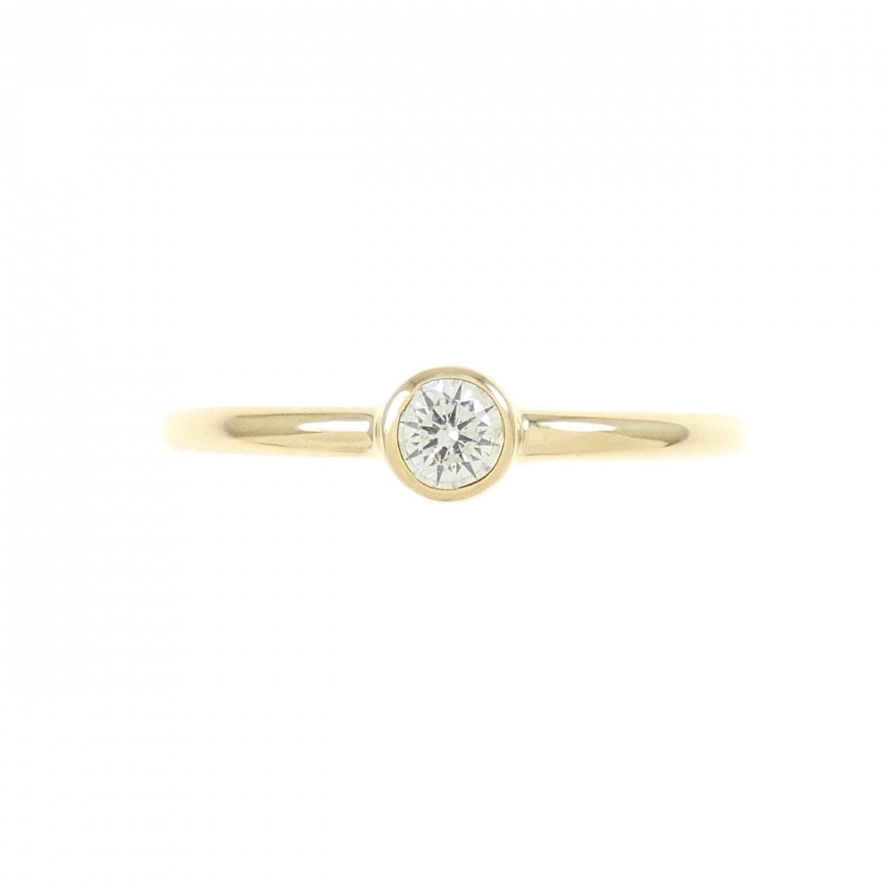 [Remake] K18YG Diamond ring 0.10CT