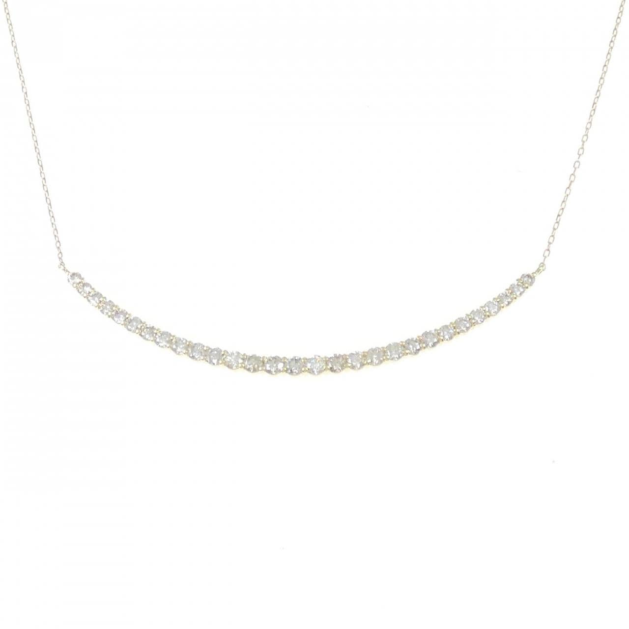 【新品】K18YG ダイヤモンド ネックレス 1.50CT