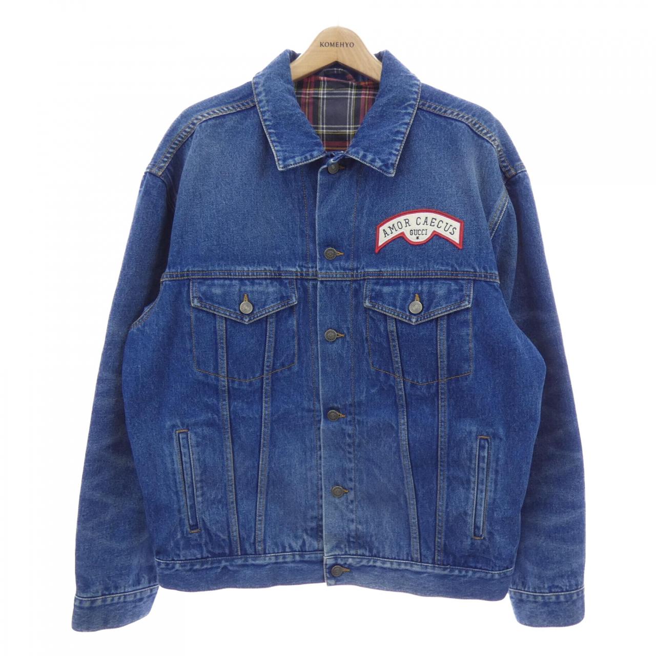 グッチ GUCCI インターロッキングG 475024-XDAAT デニムジャケット