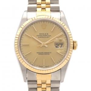 ロレックス デイトジャスト 16233 SSxYG 自動巻 S番