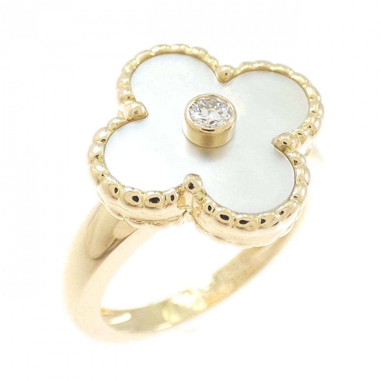 ヴァンクリーフ&アーペル ヴィンテージアルハンブラ リング