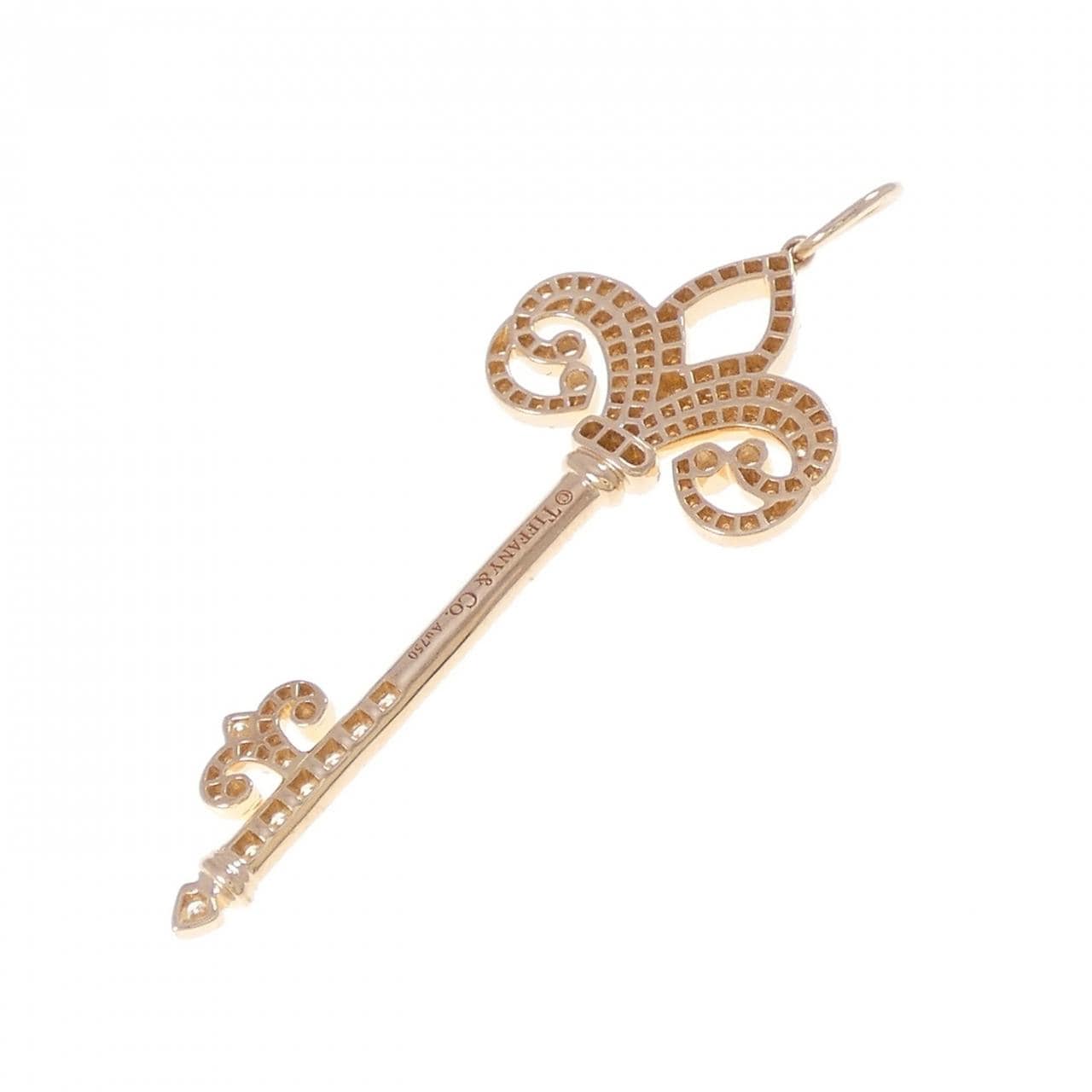 ティファニー フルール ドリス キー ペンダント