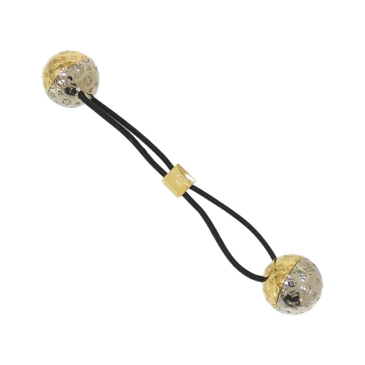 ルイヴィトン シュシュ ナノグラム プラネットLV M80266 ヘアーアクセサリー