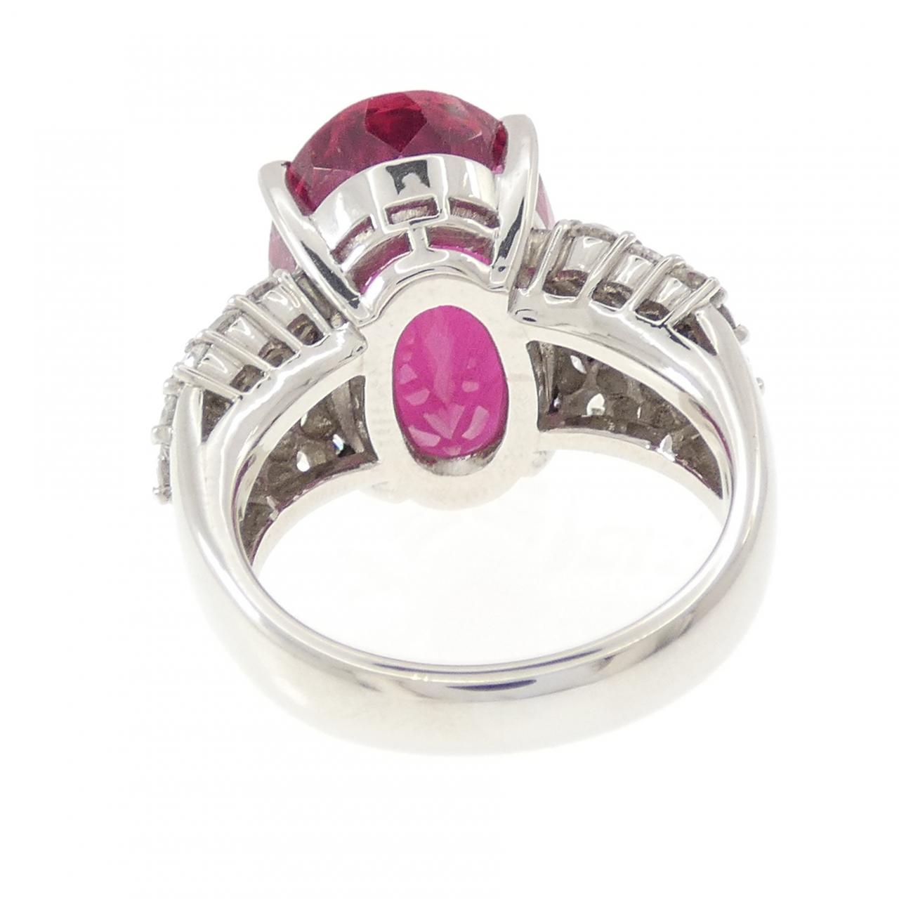 PT900 ルベライトトルマリン リング 13.519CT