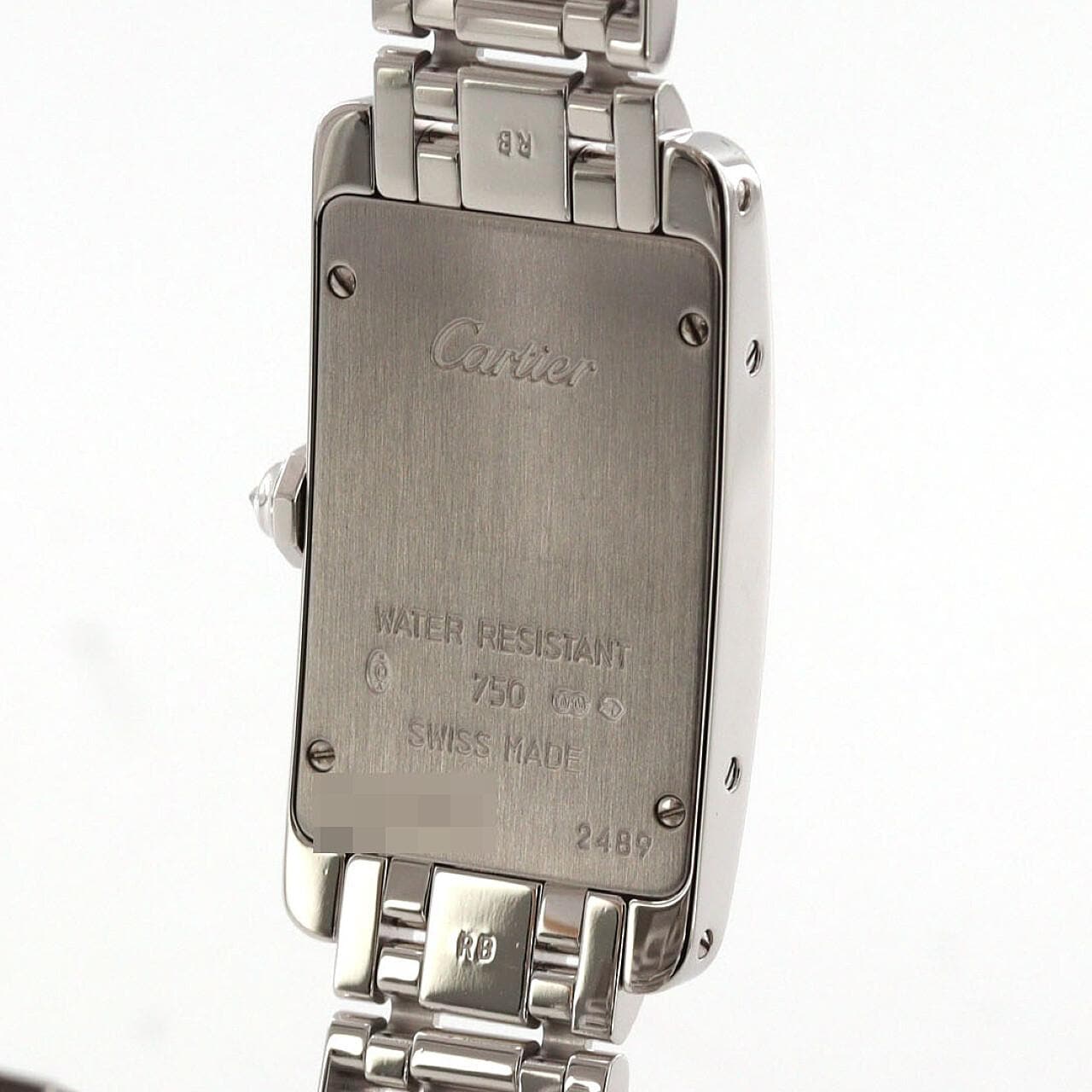 カルティエ タンクアメリカンSM WG/クロスD WB7073L1 WG クォーツ