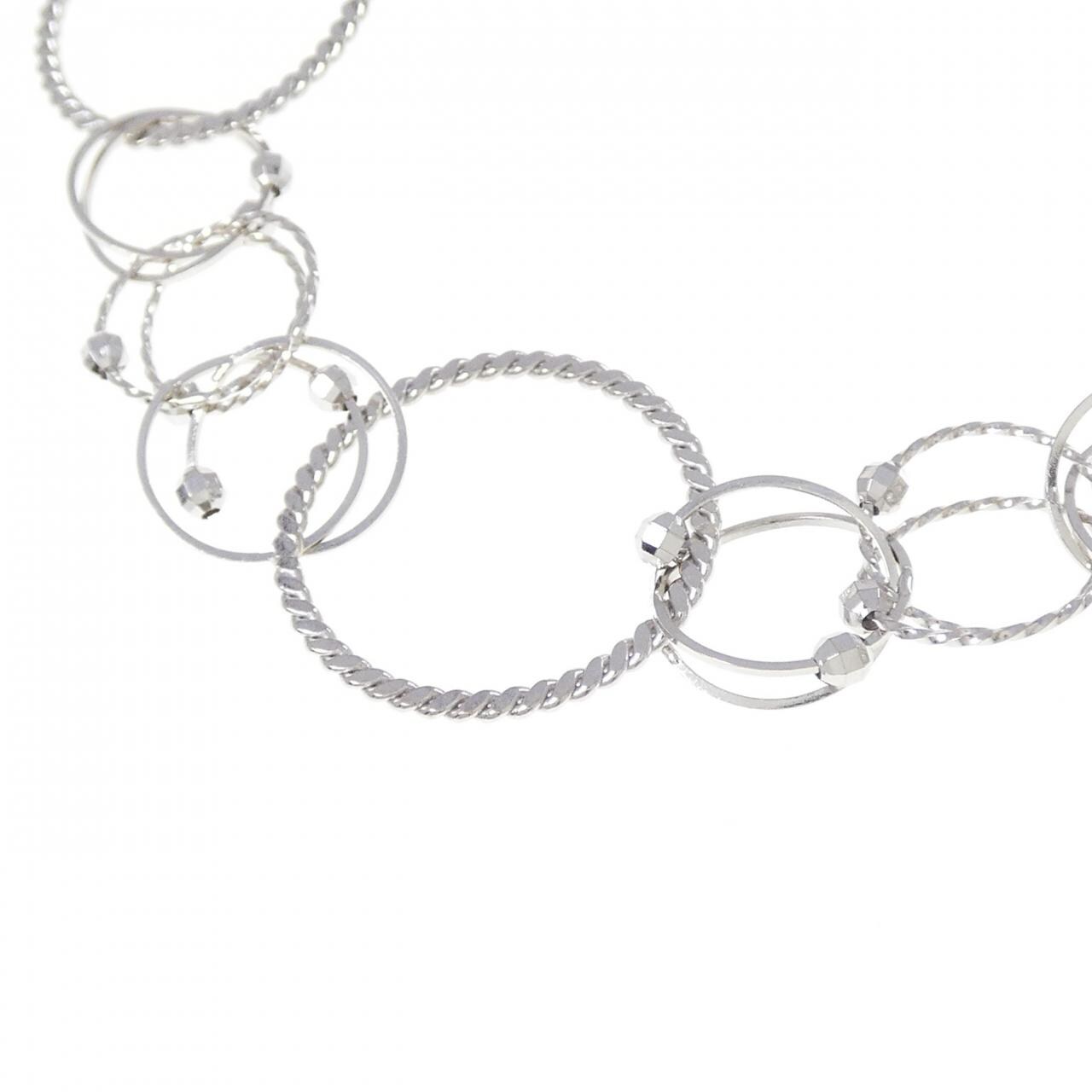 K18WG ネックレス