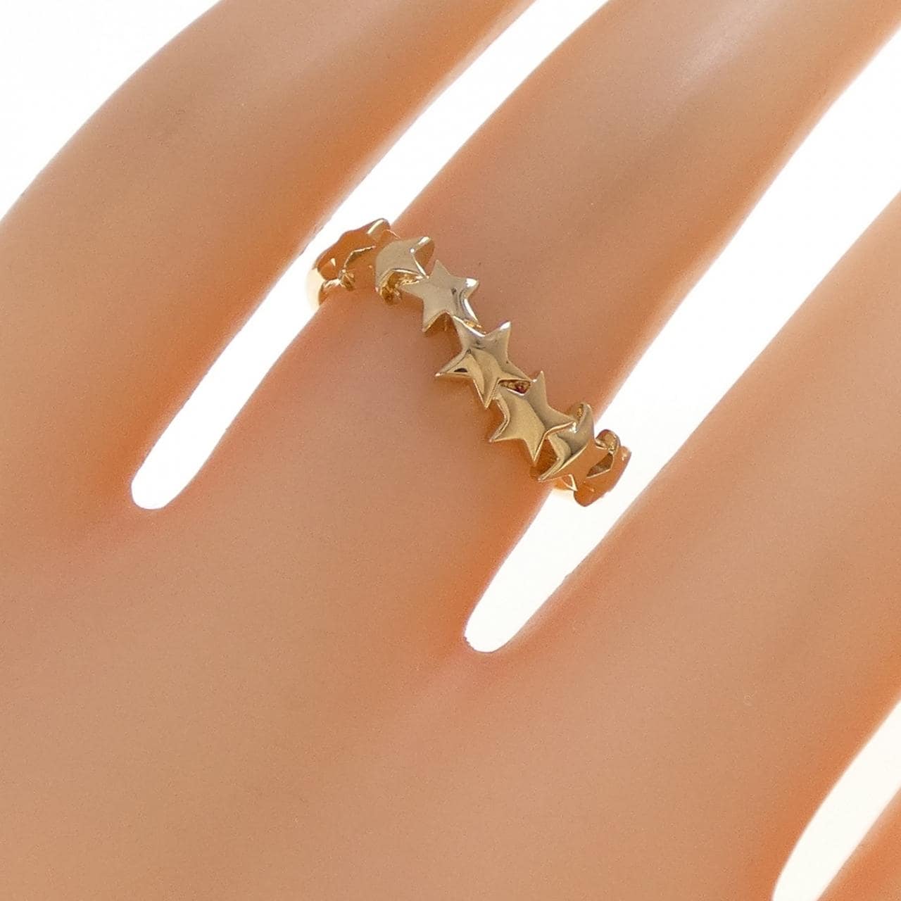 K18YG スター リング