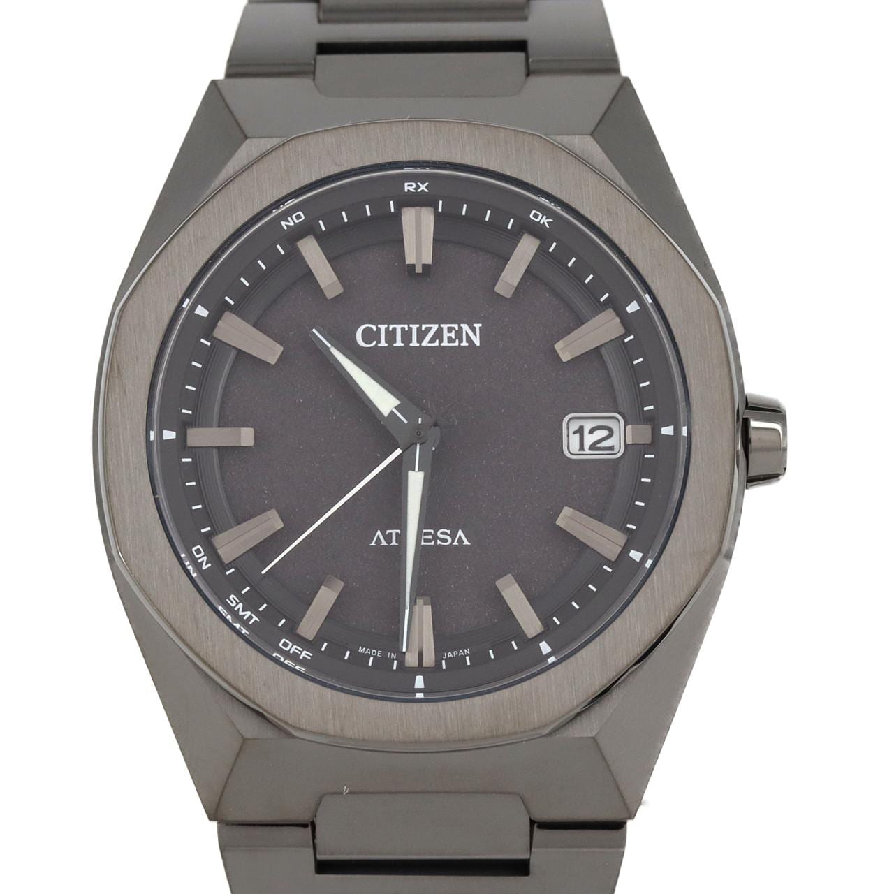 コメ兵｜【新品】シチズン アテッサ 電波時計 H128-00CWT02