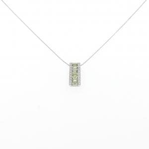 K18WG サファイヤ ネックレス 0.80CT