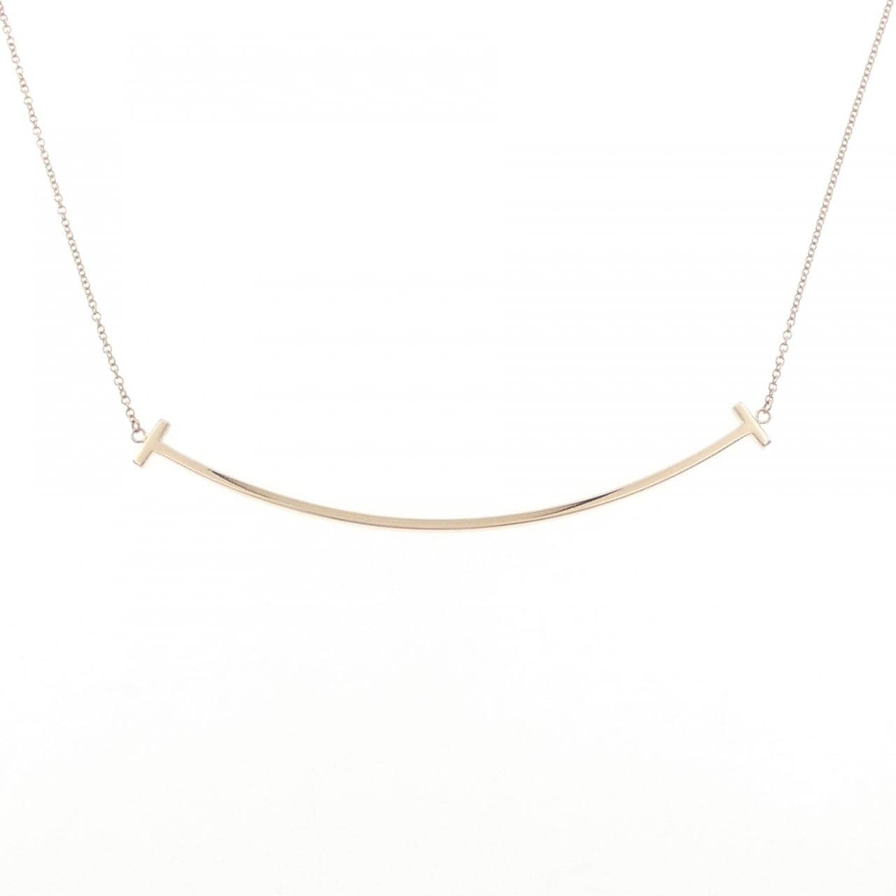 ティファニー Tスマイル ラージ ネックレス