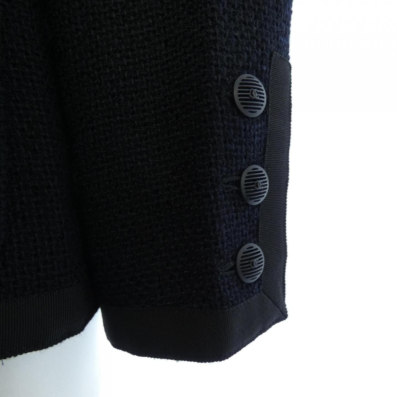 【ヴィンテージ】シャネル CHANEL P19120V11109 02P ノーカラージャケット