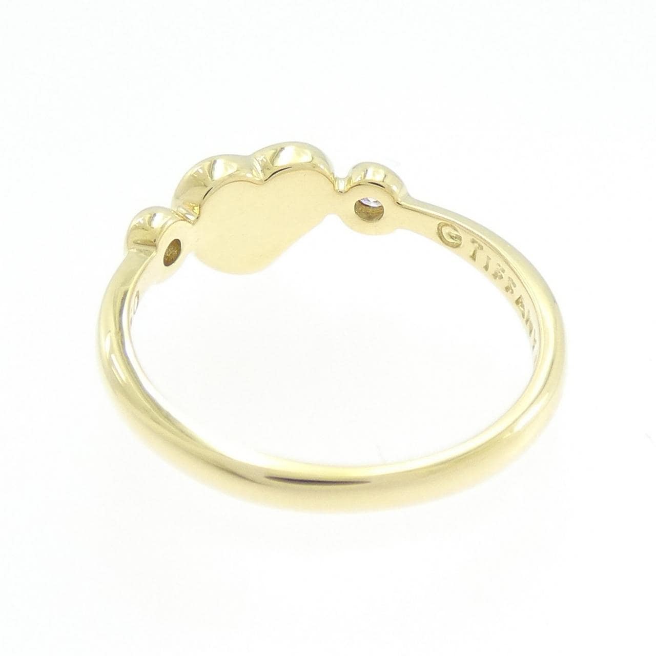 TIFFANY closed heart ring